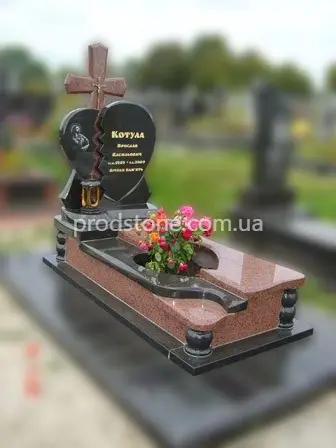 Эксклюзивный одинарный памятник №8