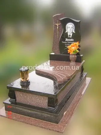 Эксклюзивный одинарный памятник №11