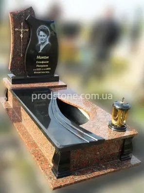 Эксклюзивный одинарный памятник №15