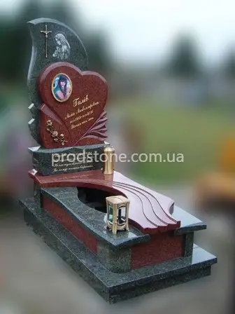 Эксклюзивный одинарный памятник №20