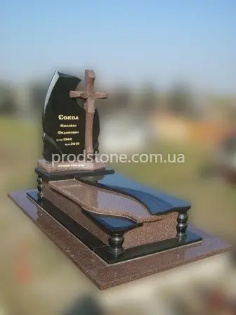 Эксклюзивный одинарный памятник №28