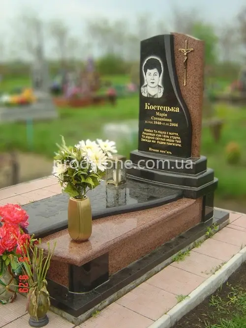 Эксклюзивный одинарный памятник №53